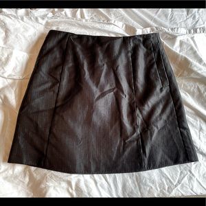 Black miniskirt